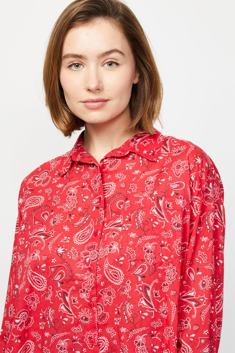 Berenice - Blusa Roja