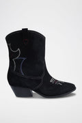 Berenice - Nubuck Ankle Boots Black