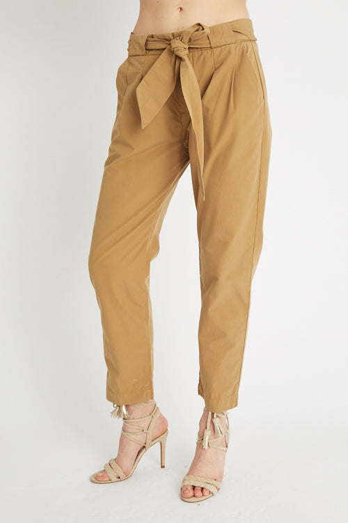 Khaki Carrot Pants