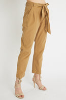 Khaki Carrot Pants