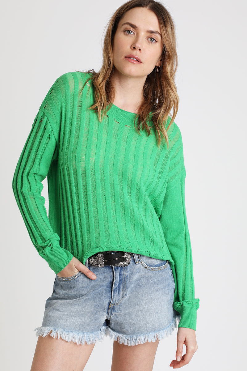 Green Sweater