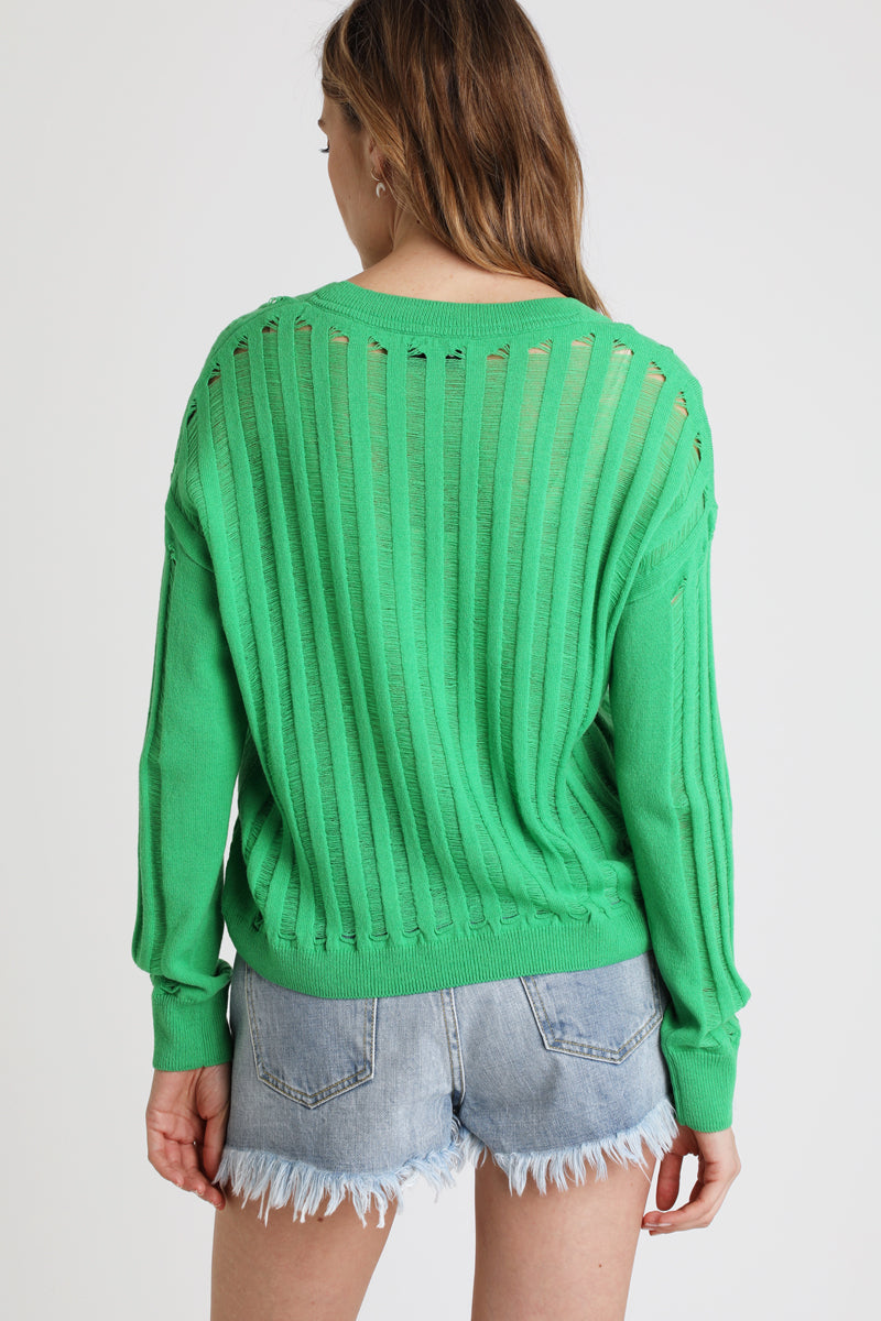 Green Sweater