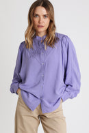 Violet blouse