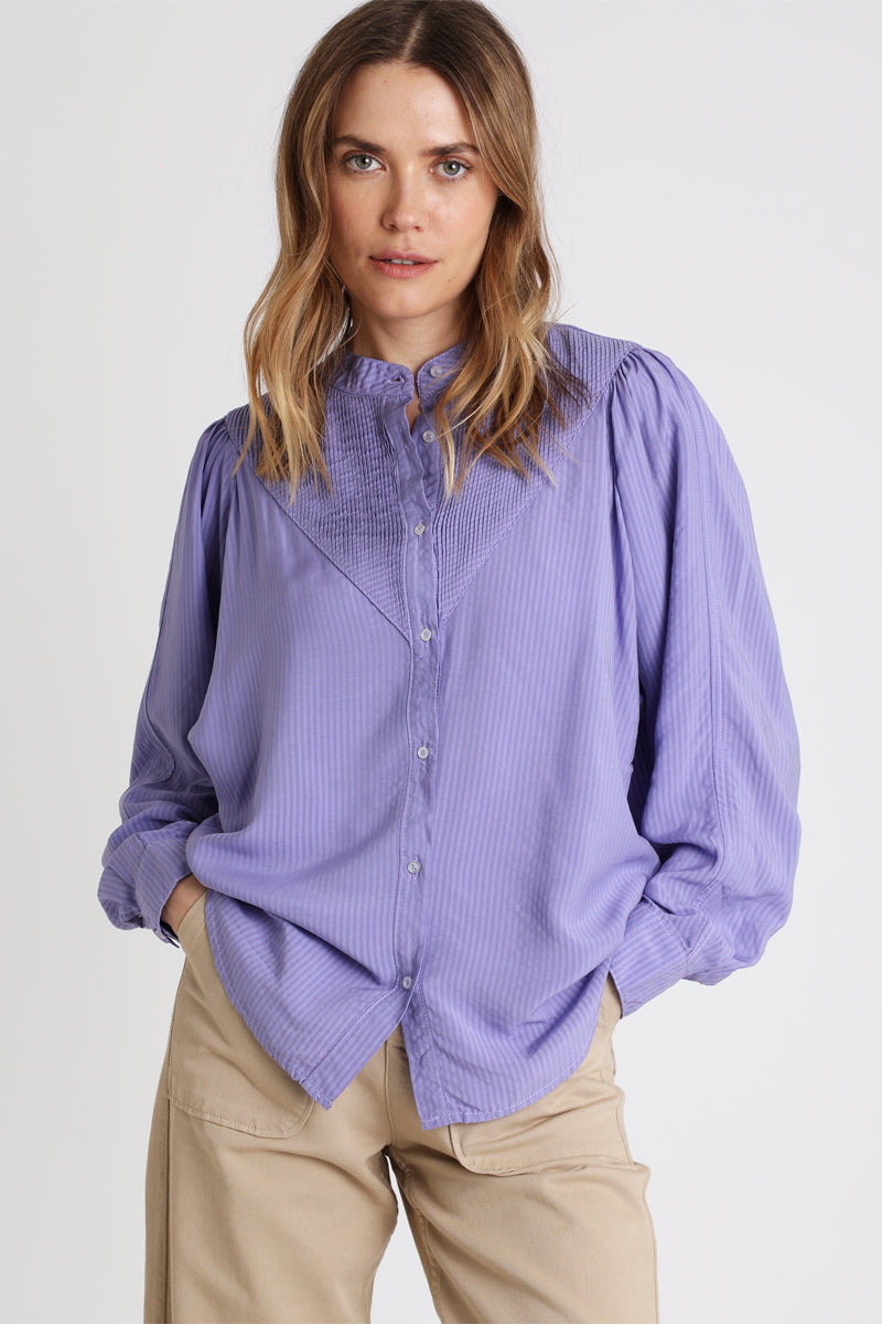 Violet blouse