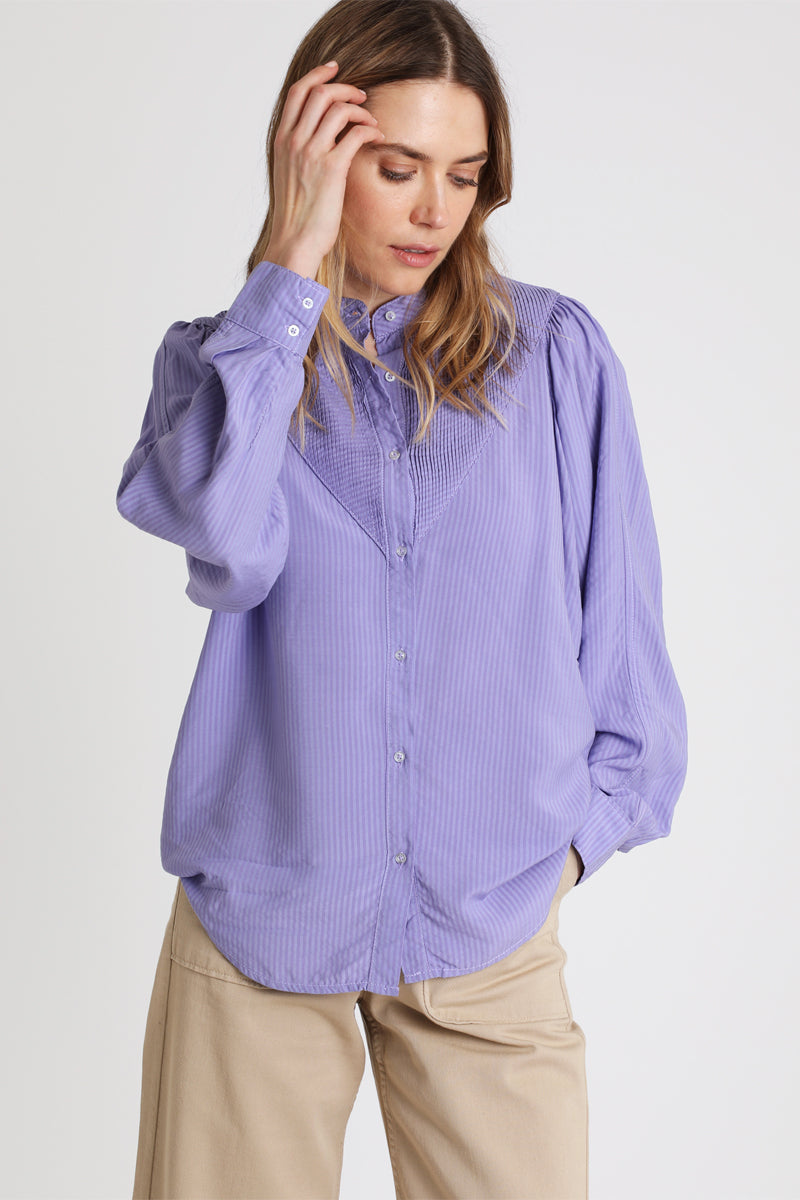 Violet blouse