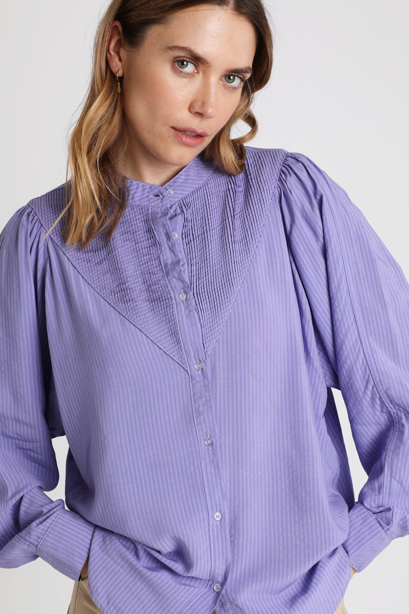 Violet blouse