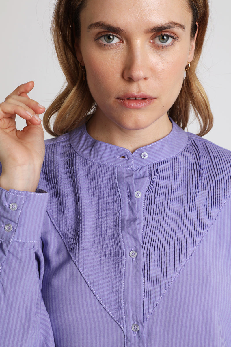 Violet blouse