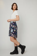 Jupe Droite Noir Et Blanc