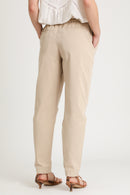 Beige Carrot Pants