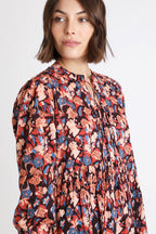 Berenice - Vestido Trapecio Negro y Beige
