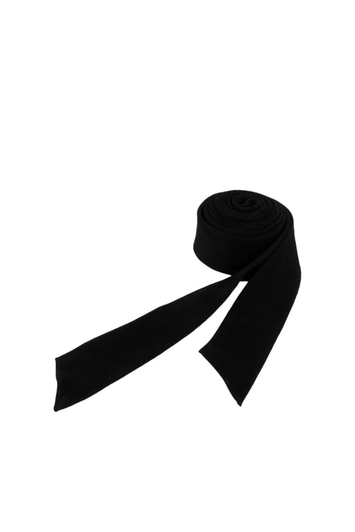 Ceinture À Nouer - Noir