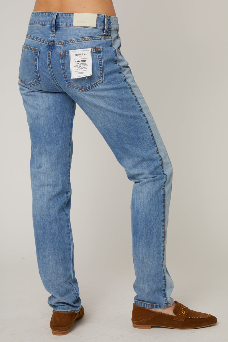 Blue Straight Jeans