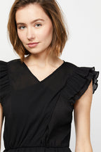 Berenice - Recycled Top Black