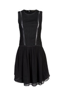 Berenice - Vestido Skater Negro