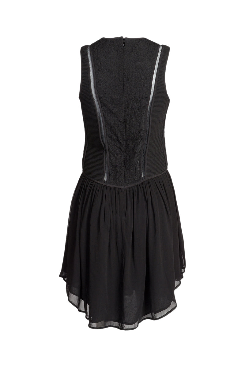 Berenice - Vestido Skater Negro