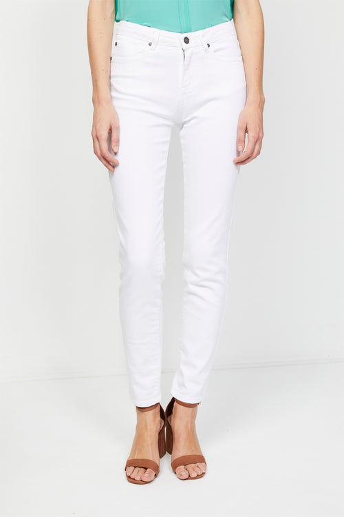 Jean Slim Blanc