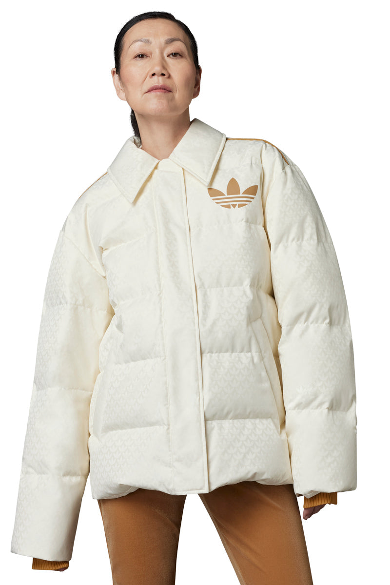 Piumino Monogram Puffer Bianco - Donna