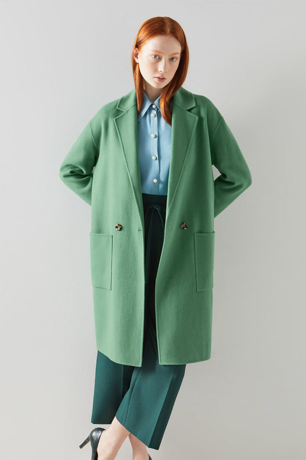 LK Benett - Eden Wool Coat - Green