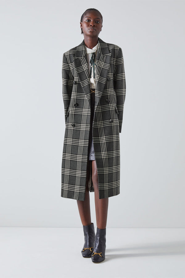 LK Benett - Quentin Virgin Wool Coat - Dark Gray