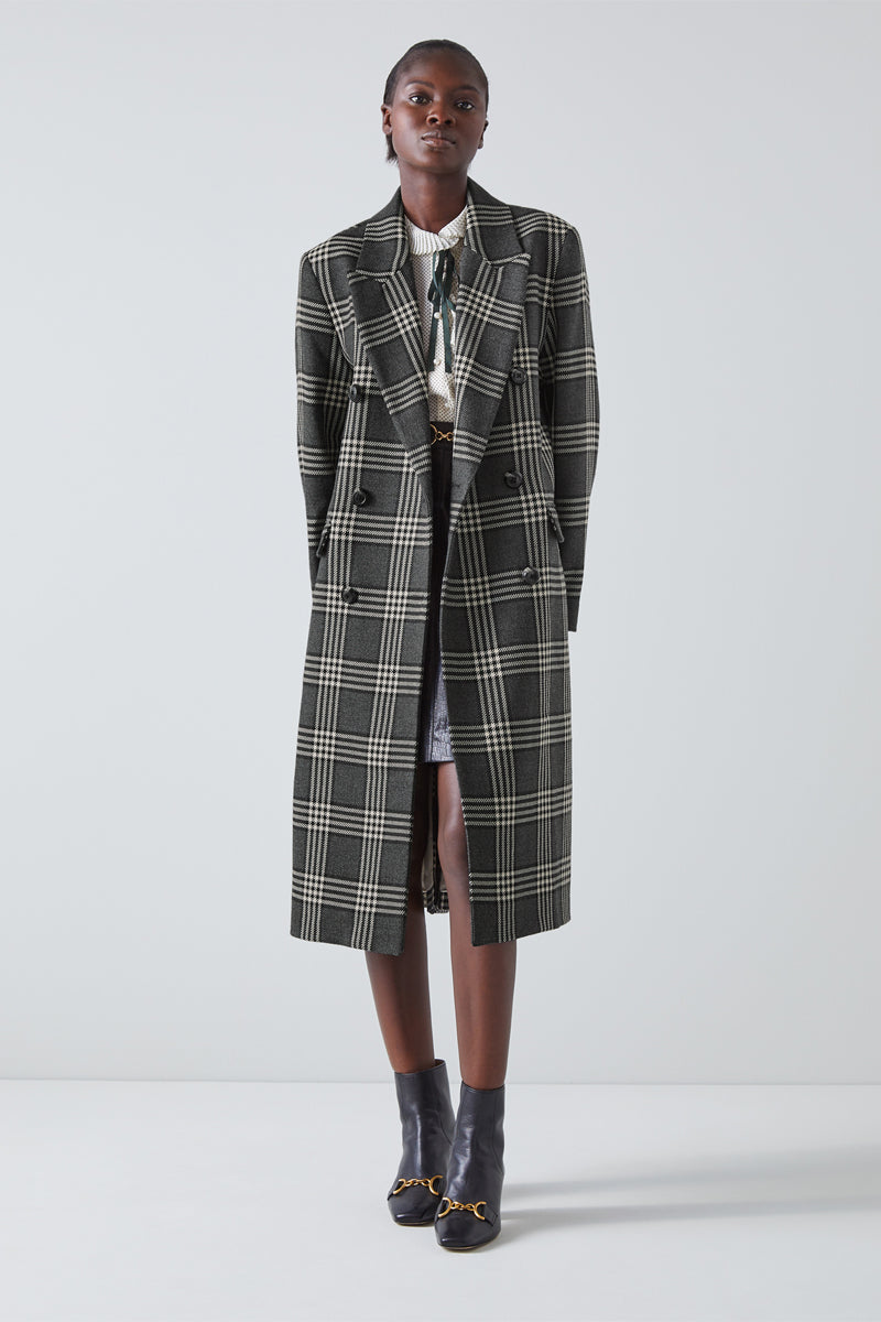 Manteau En Laine Vierge Quentin - Gris Foncé
