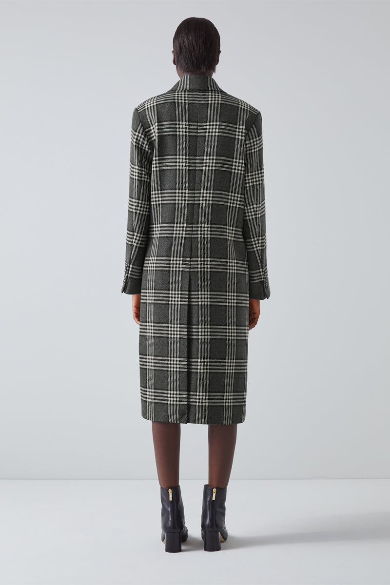 Manteau En Laine Vierge Quentin - Gris Foncé