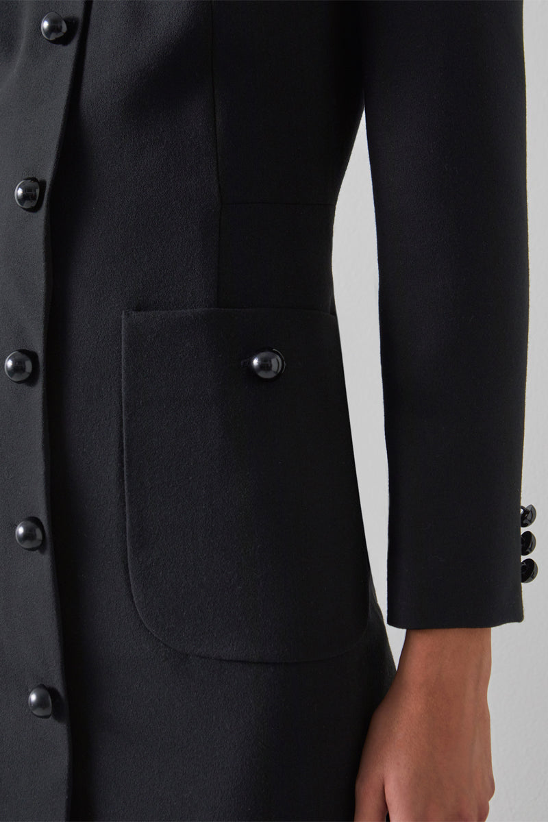 LK Benett - Vestido camisero Keeler - Negro