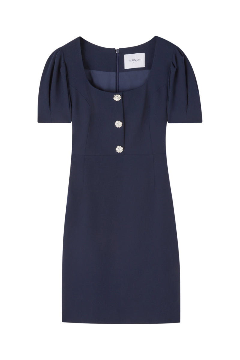 LK Benett - Sheath Dress - Navy Blue