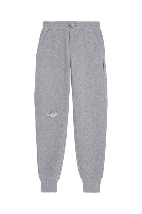 The Kooples - Grey Pinstripe Joggers - Woman