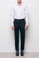 Pantalon En Laine Noir - Homme