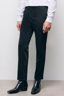 Pantalon En Laine Noir - Homme