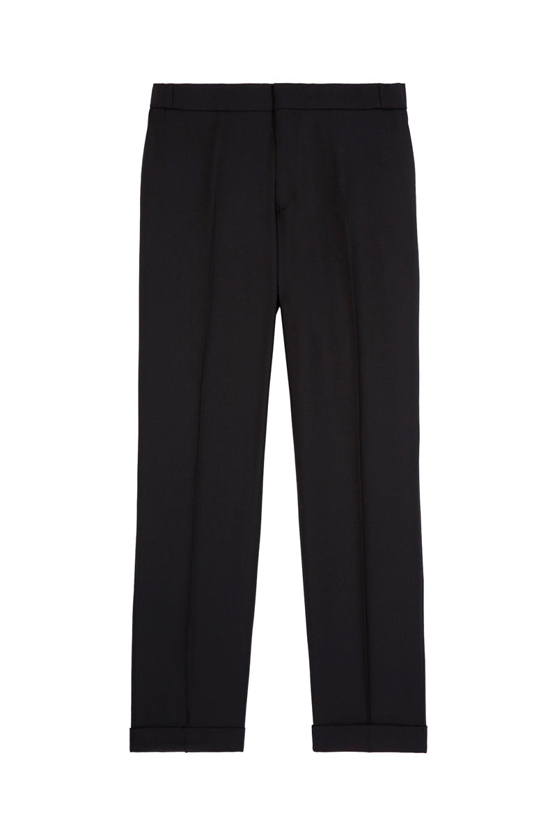 The Kooples - Pantalon En Laine Noir - Homme