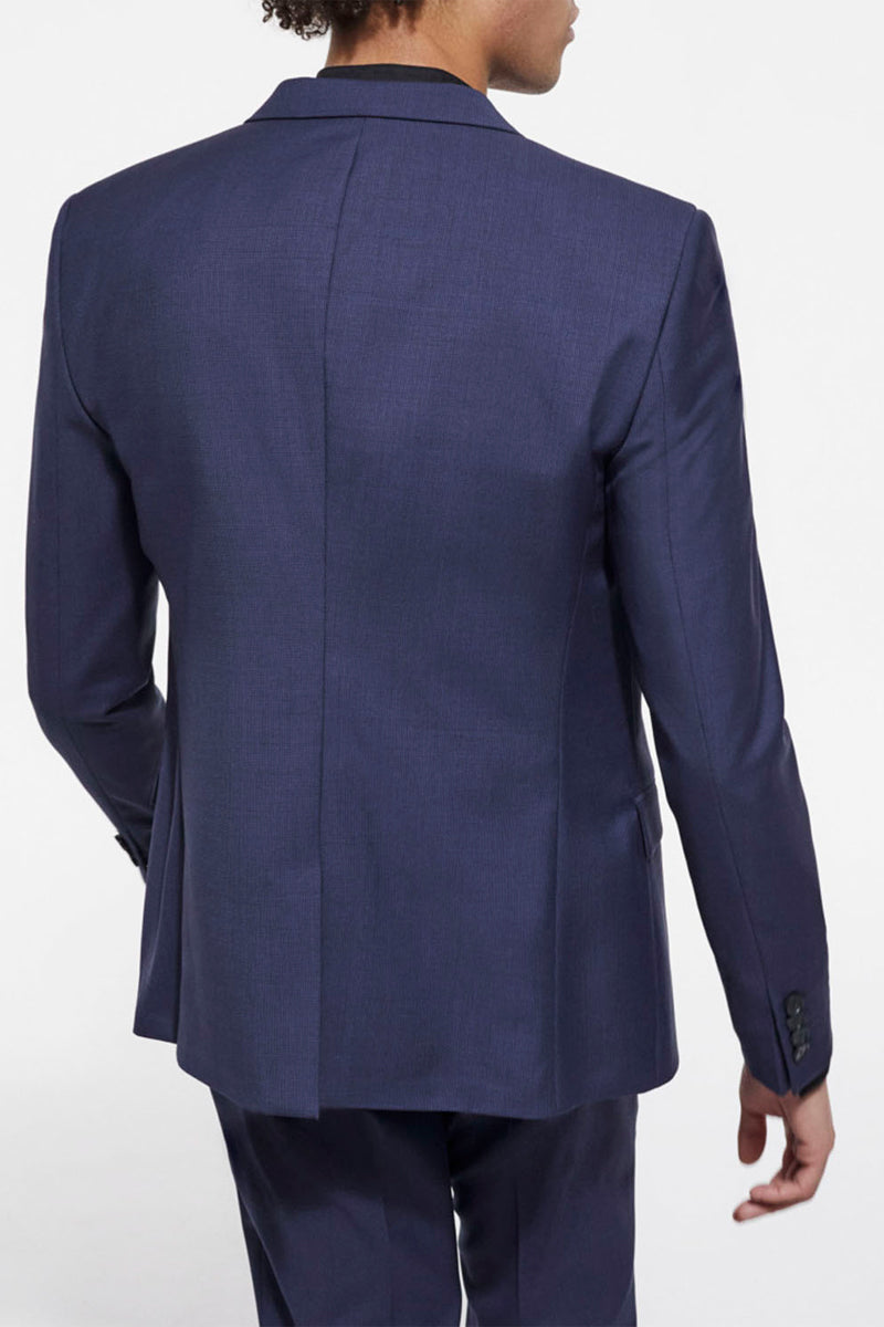 The Kooples - Chaqueta De Traje En Lana Azul Marino - Hombre