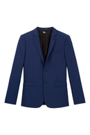 Chaqueta de traje de lana azul marino - Hombre
