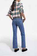 Blusa - Crudo Y Rojo - Mujer