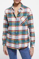 Blusa - Crudo Y Rojo - Mujer