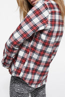 Blusa - Rojo Y Crudo - Mujer
