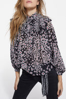 Blouse - Noir - Femme