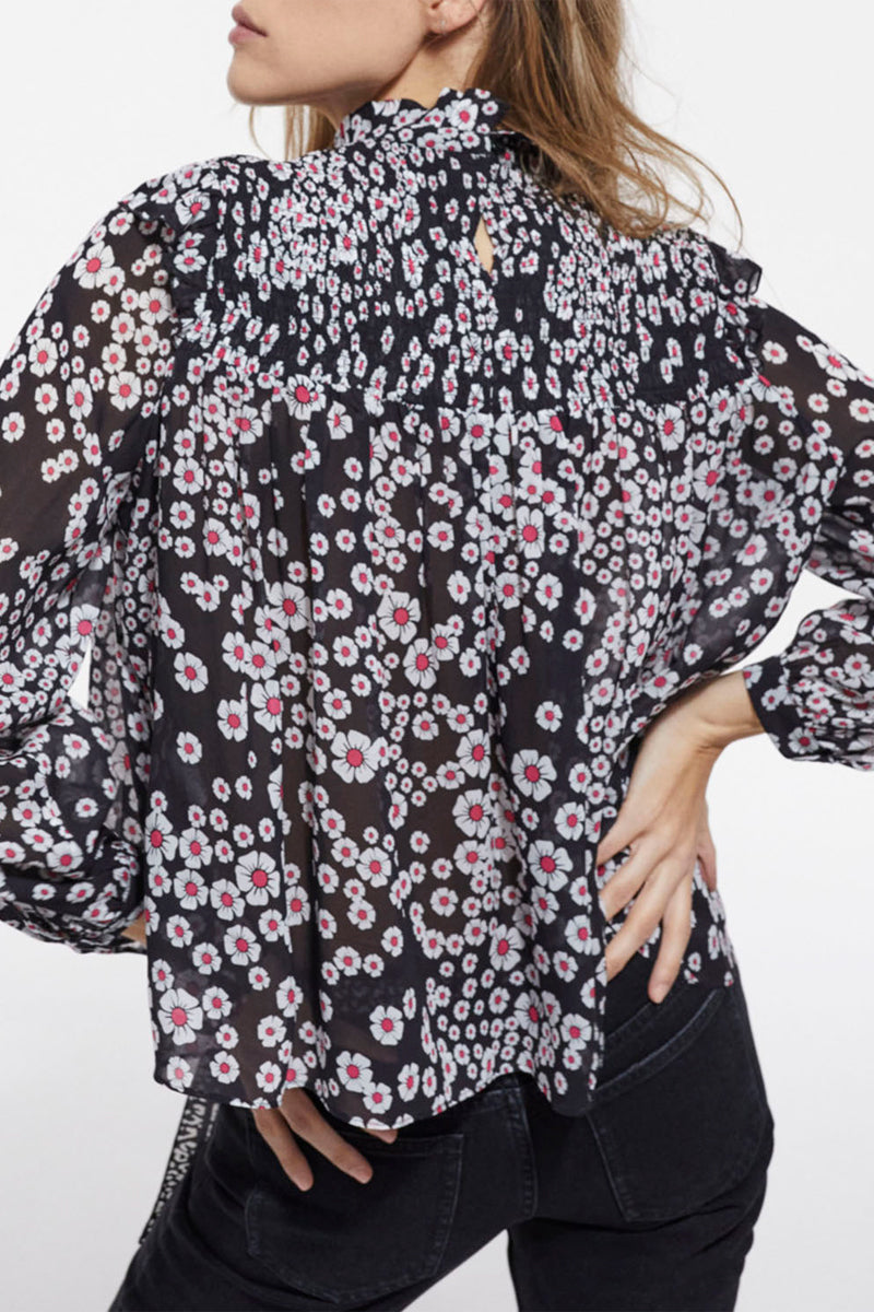 Blouse - Noir - Femme