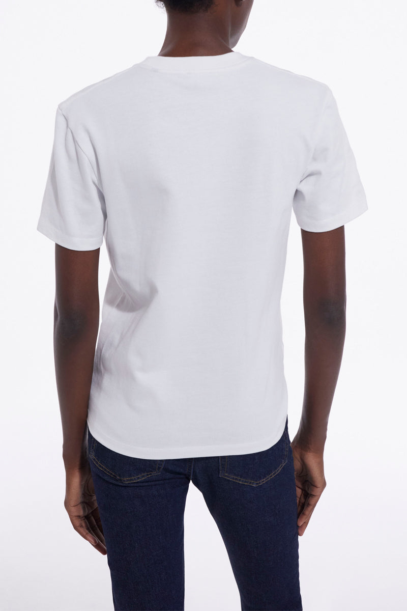 The Kooples - Logo T-Shirt Blanc - Woman