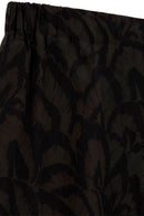 Pantalón de seda estampado - Mujer