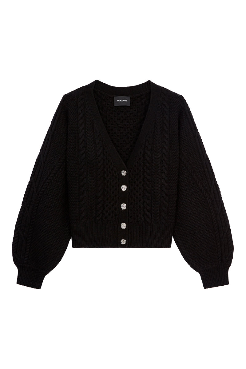 The Kooples - Cardigan Ml With Different Buttons - Woman