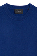 The Kooples - Blue Short Sleeve Cashmere Sweater - Woman