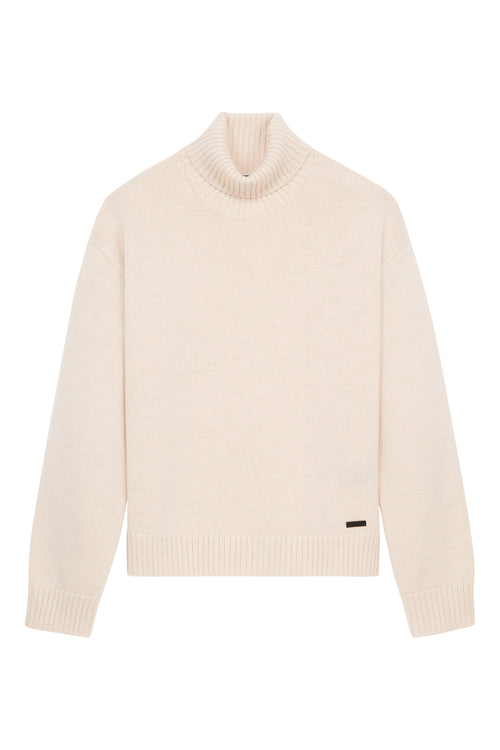 The Kooples - Plain turtleneck sweater - Woman