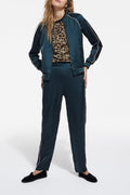The Kooples - Sudadera con cremallera bicolor - Mujer
