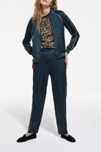 The Kooples - Sudadera con cremallera bicolor - Mujer