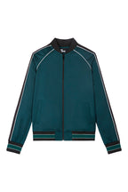 The Kooples - Sudadera con cremallera bicolor - Mujer