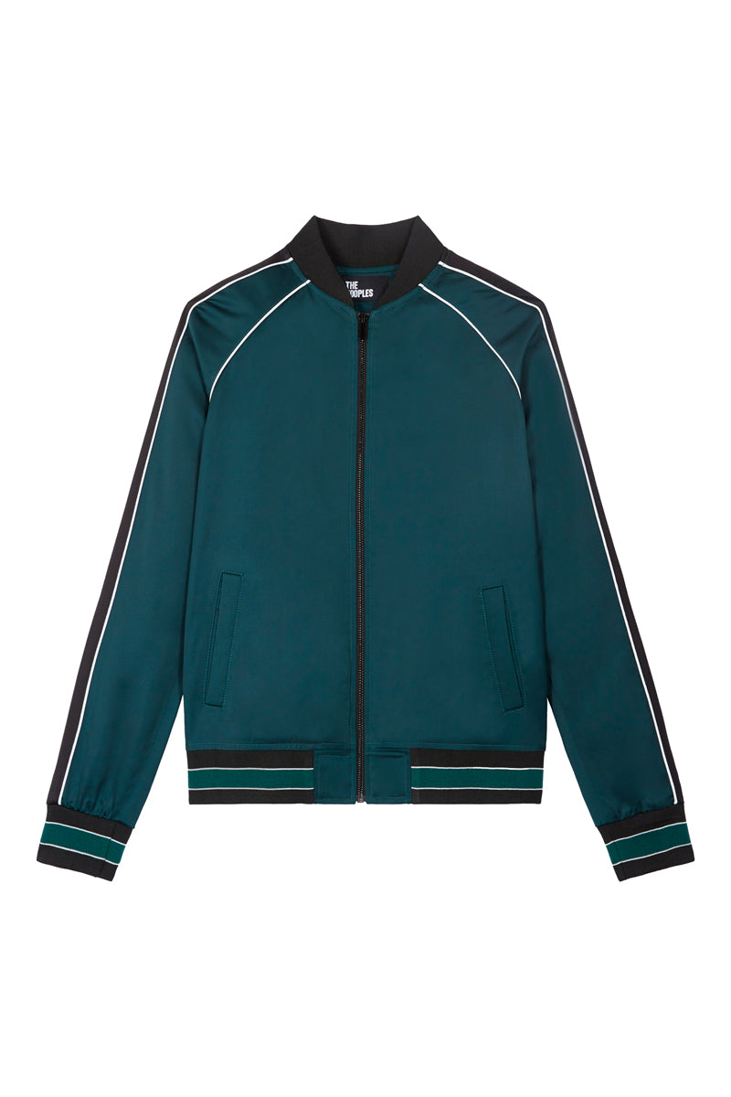 The Kooples - Sudadera con cremallera bicolor - Mujer