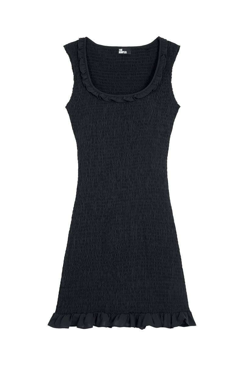 Short Black Dress - Women
