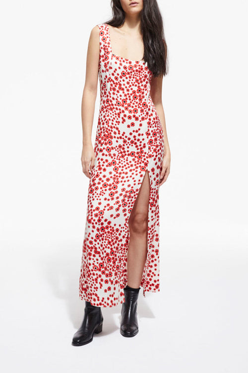 The Kooples - Vestido Largo Flores - Mujer