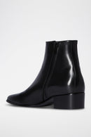The Kooples - Bottines En Cuir - Noir - Femme